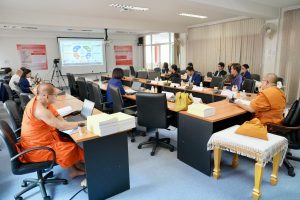 สอบป้องกันดุษฎีนิพนธ์ระดับปริญญาเอก หลักสูตรพุทธศาสตรดุษฎีบัณฑิต